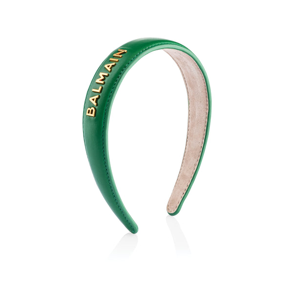 Balmain Limited Edition Green Headband FW22